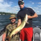 dad and son musky