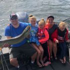 big pa musky chautauqua lake musky family fishing 42 inch