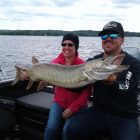 big pa musky chautauqua lake musky girls fun fish